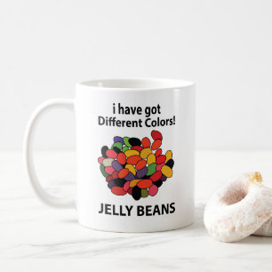 Caneca De Café Feijões de Gelatina Coloridos Feijões de Gelatina
