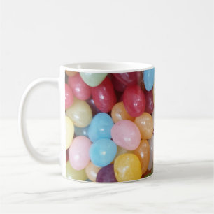 Caneca De Café Feijões de Geléia Coloridos