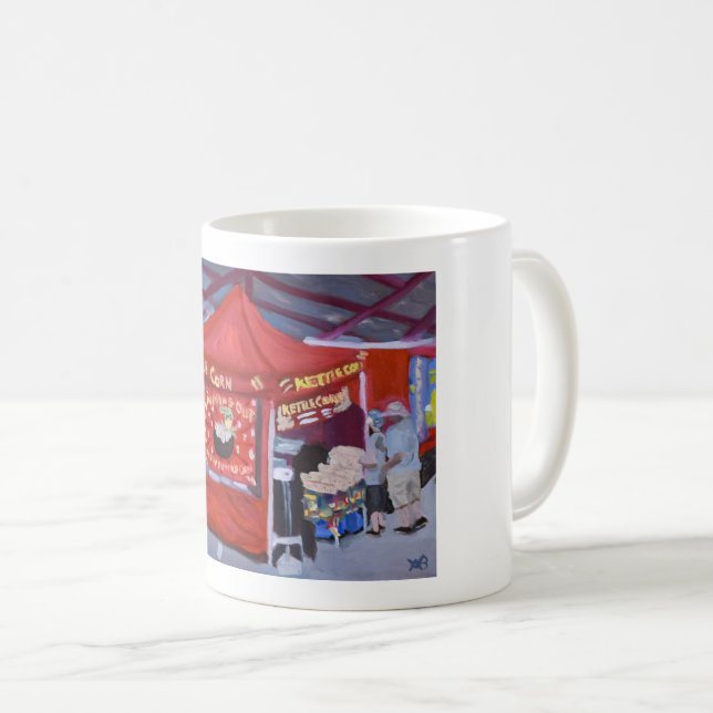 Caneca De Café Feira de Ruas (Frente Esquerda)