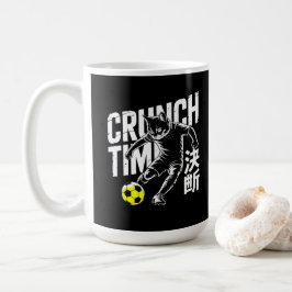 Caneca De Café Feisty Soccer Cat Mug - Crunch Time Coffee Cup