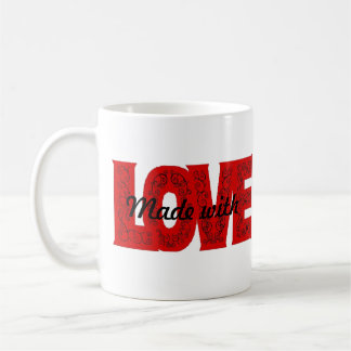 Caneca De Café Feita Com Amor, Café Chá Mug