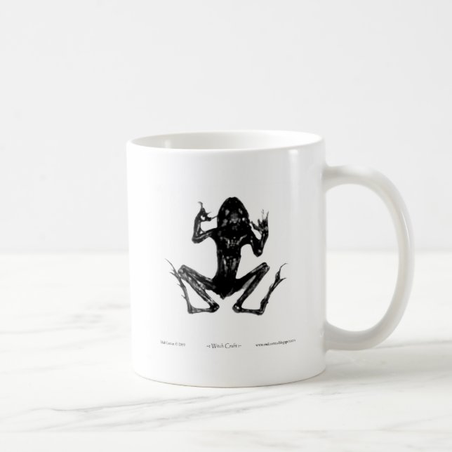 Caneca De Café Feitiçaria: Praga do sapo (Direita)