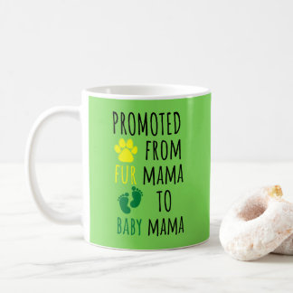 Caneca De Café Feiticeira Promovida Para Mamãe Bebê