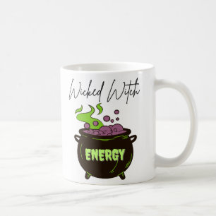 Caneca De Café Feiticeira Wicked Energy Potion Beba o Presente de