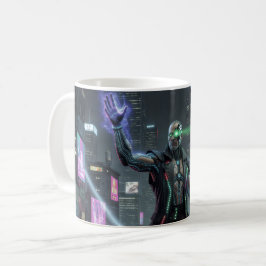 Caneca De Café Feiticeiro Futurista