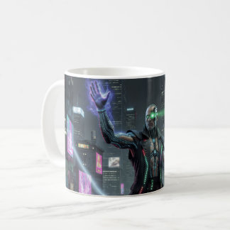Caneca De Café Feiticeiro Futurista