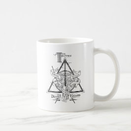 Caneca De Café Feitiço de Harry Potter | Gráfico das RELÍQUIAS DA
