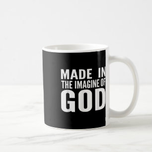 Caneca De Café Feito À Imagem De Deus Jesus Bíblia Cristã Diz