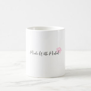 Caneca De Café Feito Com Mahal Mug