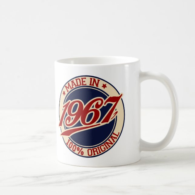 Caneca De Café Feito Em 1967 (Direita)
