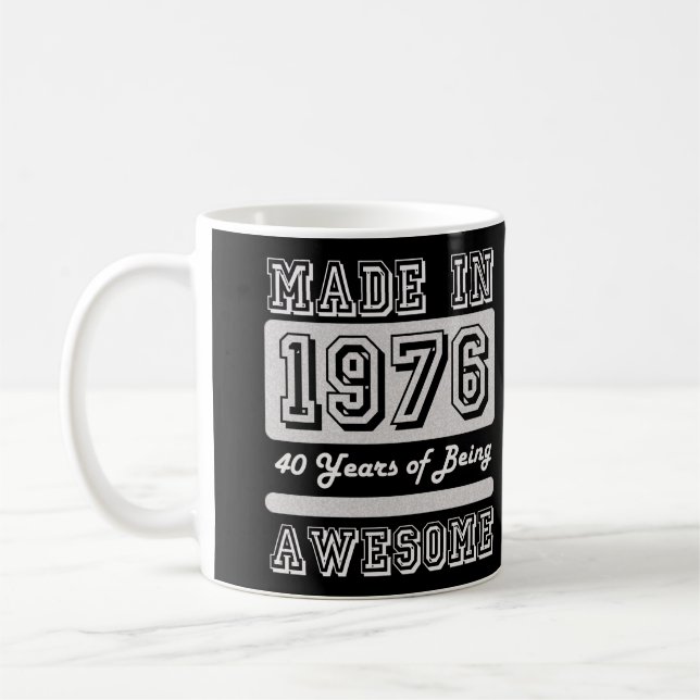 Caneca De Café Feito em 1976 (Esquerda)