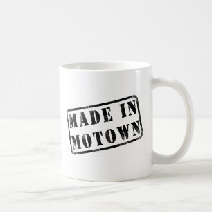 Caneca De Café Feito em Motown