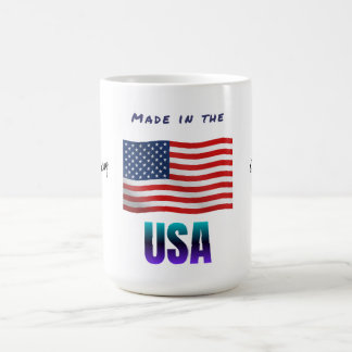 Caneca De Café "Feito Na América" Coffee Mug.