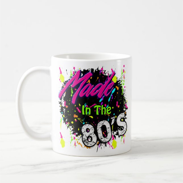 Caneca De Café Feito na anos 80 (Esquerda)