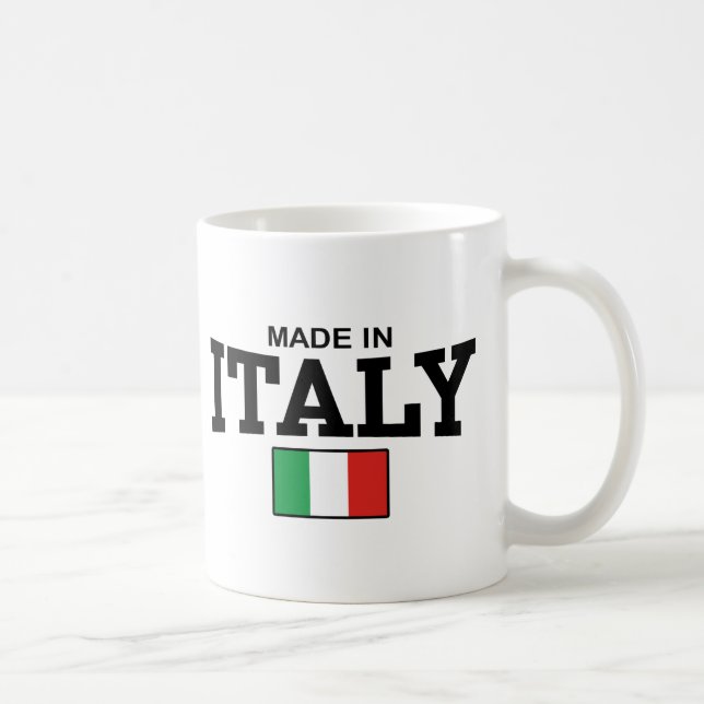 Caneca De Café Feito na Itália (Direita)