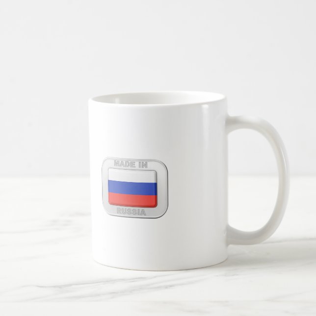Caneca De Café Feito na Rússia (Direita)