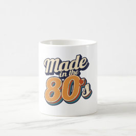 Caneca De Café Feito nos anos 80