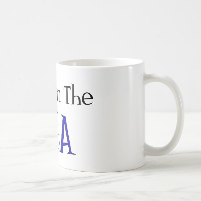 Caneca De Café Feito nos EUA (Direita)