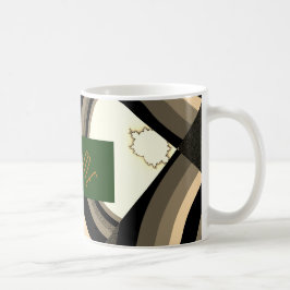 Caneca De Café Felicidade com seu amado, lindo preto, marrom,