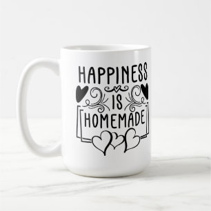 Caneca De Café Felicidade é Design da Cozinha Russa Homemada
