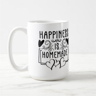 Caneca De Café Felicidade é Design da Cozinha Russa Homemada