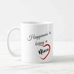 Caneca De Café Felicidade é ser sobrinha