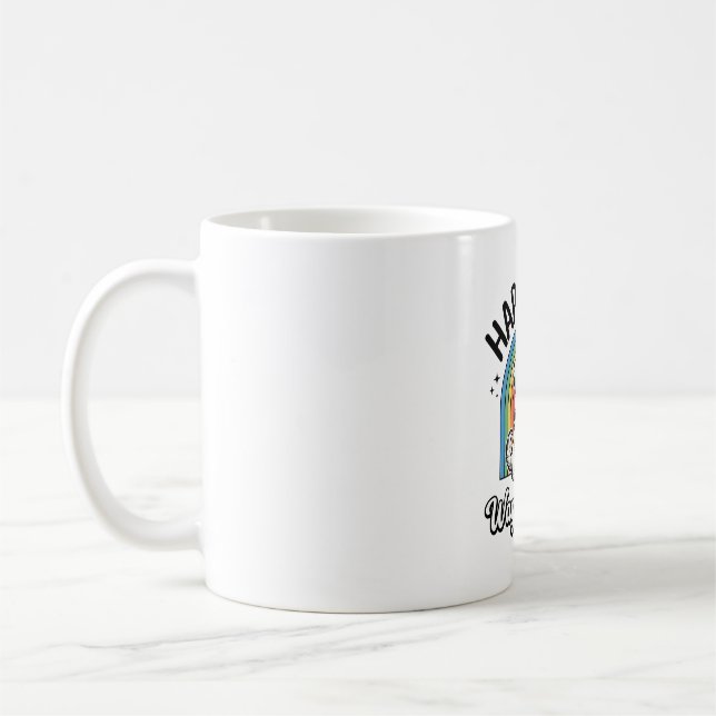 Caneca De Café Felicidade é um rabo abanando Design de amante de  (Esquerda)