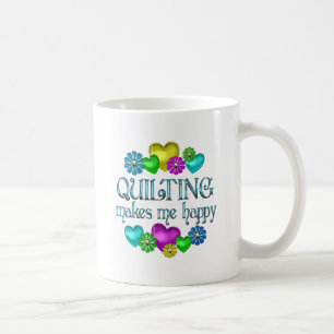 Caneca De Café Felicidade estofando