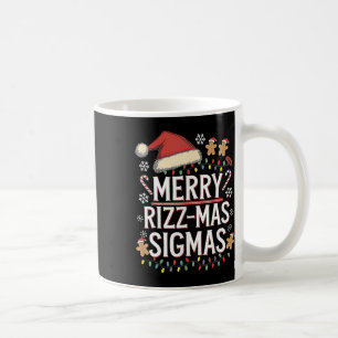 Caneca De Café Felicidades Rizz Mas Sigmas - Gen Alpha Escola de 