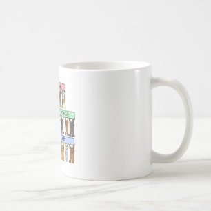 Caneca De Café Felicitações do aniversário da transplantação