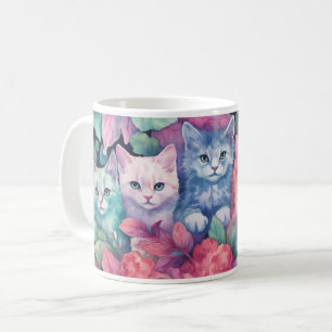 Caneca De Café Feline Coffee Mug