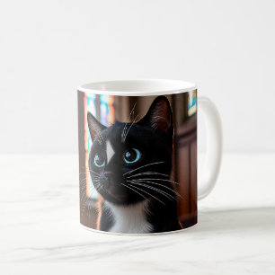 Caneca De Café Felini em Dublin - Santa Purr-fection