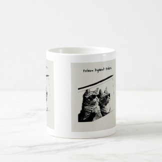 Caneca De Café Felinos Contra Felons