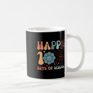Caneca De Café Feliz 100º Dia De Professora Em Groovy, Aluno W
