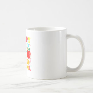 Caneca De Café Feliz 100 dias de presentes de professores