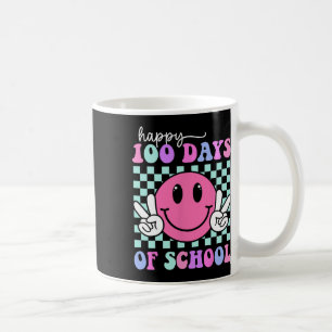 Caneca De Café Feliz 100 Dias De Professora Garota 10