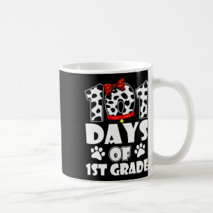 Caneca De Café Feliz 101 Dias Escola 1ª Série Cachorro 100 Dias I