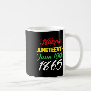 Caneca De Café Feliz 19 de junho de 1865