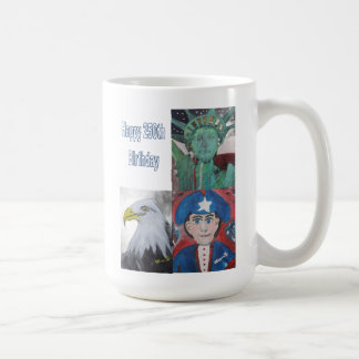 Caneca De Café Feliz 250º Aniversário!