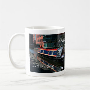 Caneca De Café Feliz 27.º Aniversário do Canal