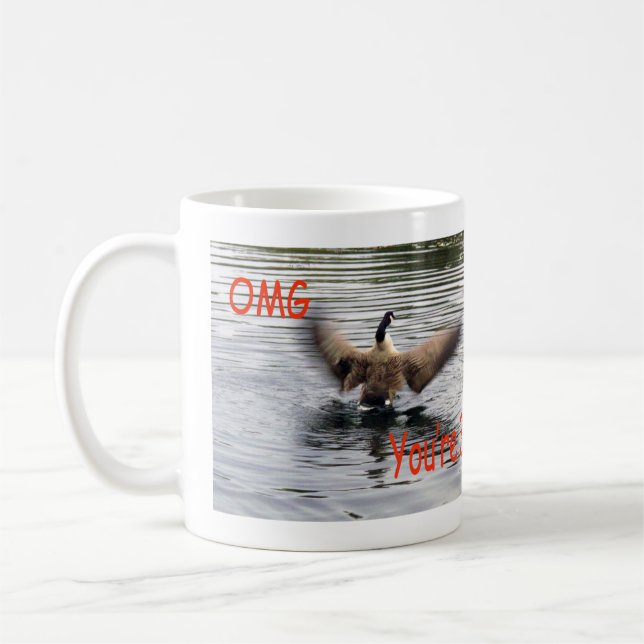 Caneca De Café Feliz 39º Aniversário do Ganso (Esquerda)