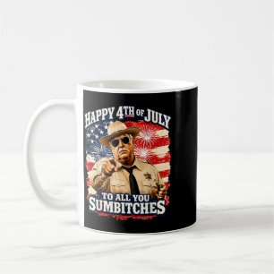Caneca De Café Feliz 4 de Julho para todos vocês Sum-Es Patriótic