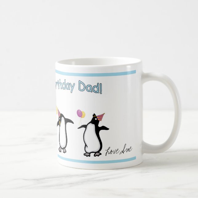 Caneca De Café Feliz 76º aniversário da Mug (Direita)