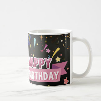 Caneca De Café feliz aniversário