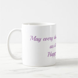 Caneca De Café Feliz aniversário!