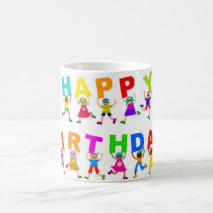 Caneca De Café Feliz aniversario