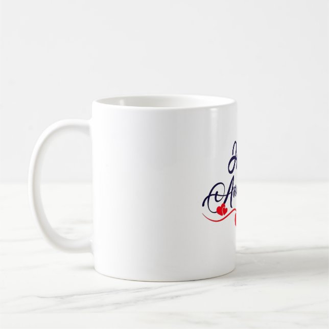 Caneca De Café Feliz Aniversário (Esquerda)