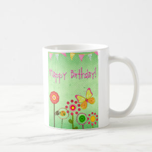 Caneca De Café Feliz aniversário
