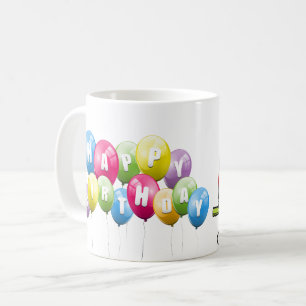 Caneca De Café Feliz aniversário