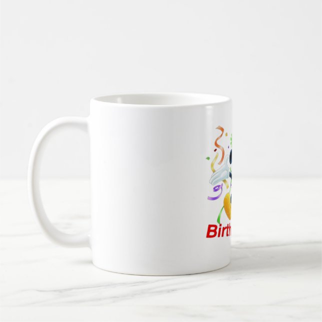 Caneca De Café Feliz aniversário (Esquerda)